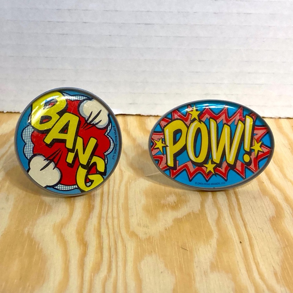 Set of 2 Batman Acrylic Knobs
